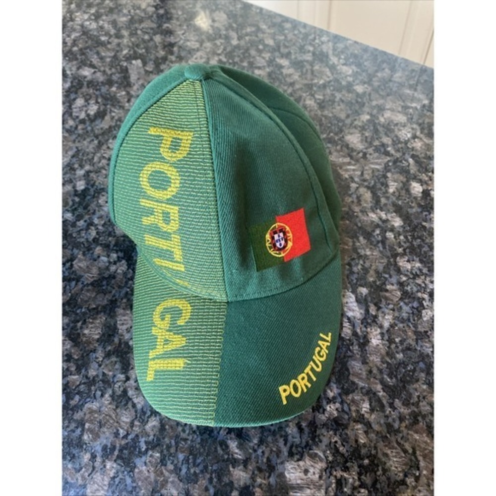 Portugal Green‎ Embroidered Hat Adjustable Fasten 3609